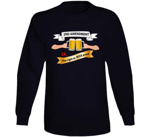 2nd Amendment 2a - The Right To Beer Arms X 300 Hoodie