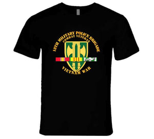 Army - 18th Military Police Brigade, Vietnam War, with Vietnam Service Ribbons - T Shirt, Premium and Hoodie