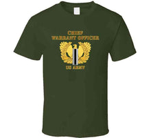 Load image into Gallery viewer, Army - Emblem - Warrant Officer 5 - Cw5 W Eagle - Us Army - T Shirt
