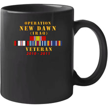 Load image into Gallery viewer, Operation New Dawn Service Ribbon Bar W Gwt - Iraq (2010 - 2011) X 300 T Shirt
