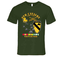 Load image into Gallery viewer, Army - 9th Cavalry (Air Cav) - 1st  Cav Division w SVC T Shirt
