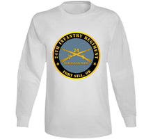 Load image into Gallery viewer, Army - 24th Infantry Regiment - Fort Sill, Ok - Buffalo Soldiers W Inf Branch T Shirt
