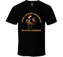 Load image into Gallery viewer, Army - 10th Cavalry Regiment W Cavalrymen - Buffalo Soldiers Hoodie
