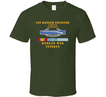 Load image into Gallery viewer, 1st Ranger Infantry Company (airborne) W Cib W Korea Svc X 300 T Shirt
