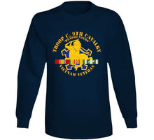 Load image into Gallery viewer, Army - Troop C, 9th Cavalry - Headhunters - Vietnam Vet W Vn Svc X 300 T Shirt
