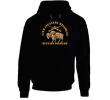 Load image into Gallery viewer, Army - 25th Infantry Regiment - Buffalor Soldiers W 25th Inf Branch Insignia T Shirt
