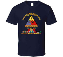 Load image into Gallery viewer, Army - 3rd Armored Div - Vii Corps - Desert Storm Veteran T Shirt
