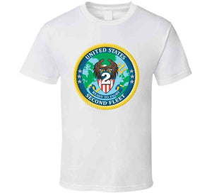 Navy - United States Second Fleet Wo Txt X 300 T Shirt