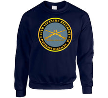 Load image into Gallery viewer, Army - 24th Infantry Regiment - Jefferson Barracks, Mo - Buffalo Soldiers W Inf Branch Hoodie
