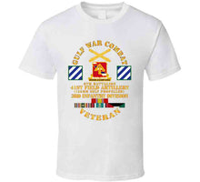 Load image into Gallery viewer, Army - Gulf War Combat Vet W 6th Bn 41st Arty - 3rd Id X 300 T Shirt
