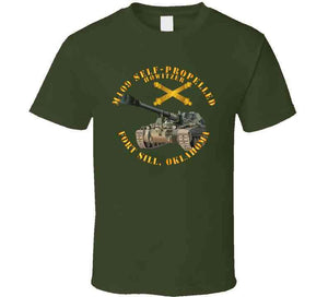 Army - M109 155mm Sp - Ft Fill Ok W Arty Br T Shirt