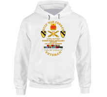 Load image into Gallery viewer, Army - Gulf War Combat Vet W  A Btry 333rd Far - 1st Cav Div W Gulf Svc Hoodie
