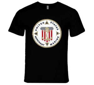 Usmm - United States Merchant Marine Emblem T Shirt