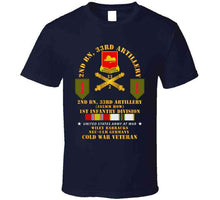 Load image into Gallery viewer, Army - 2nd Bn 33rd Artillery - 1st Inf Div - Germany W Cold Svc T Shirt
