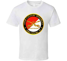 Load image into Gallery viewer, Army - 10th Cavalry Regiment - Fort Concho, Tx - Buffalo Soldiers W Cav Branch T Shirt
