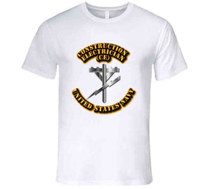 Navy - Rate - Construction Electrician T Shirt