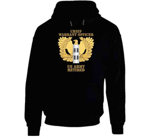 Army - Emblem - Warrant Officer - Cw2 - Retired T Shirt, Hoodie and Premium