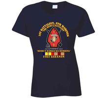 Load image into Gallery viewer, Usmc - 1st Bn, 8th Marines - Beirut Barracks Bombing W Svc Wo Ndsm Long Sleeve T Shirt
