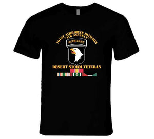 Army - 101st Airborne Division - Desert Storm Veteran T Shirt