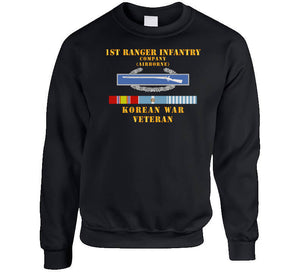 1st Ranger Infantry Company (airborne) W Cib W Korea Svc X 300 T Shirt