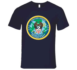 Navy - United States Second Fleet Wo Txt X 300 T Shirt