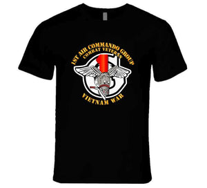 Usaf -1st Air Commando Group - Vietnam War  With Txt T Shirt