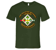 Load image into Gallery viewer, 4th Infantry Division with Vietnam Service Ribbons T Shirt, Premium, Hoodie
