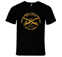 Load image into Gallery viewer, Army - 7th Squadron, 17th Cavalry Regiment, Bravo Troop &quot;Blackjack&quot; - T Shirt, Premium and Hoodie
