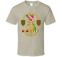 Load image into Gallery viewer, Army - Vietnam Combat Veteran, 1st Battalion, 7th Artillery, 1st Infantry Division with Shoulder Sleeve Insignia - T Shirt, Premium and Hoodie
