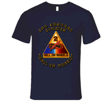 Load image into Gallery viewer, 2nd Armored SSI - Hell on Wheels T Shirt
