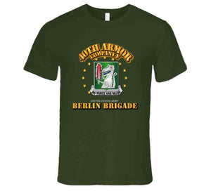 Company F 40th Armor - Berlin Brigade T Shirt