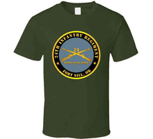 Load image into Gallery viewer, Army - 24th Infantry Regiment - Fort Sill, Ok - Buffalo Soldiers W Inf Branch T Shirt
