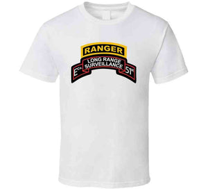 Army - Airborne Ranger - E Company- 51st Infantry (ranger) W Ranger Tab T Shirt