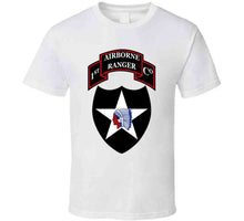 Load image into Gallery viewer, 1st Ranger Infantry Company - 2nd Id Ssi X 300 T Shirt
