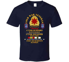 Load image into Gallery viewer, Army - Cold War Vet - 17nd Support Bn, 172nd In Bde - Ft Richardson Ak W Cold Svc X 300 T Shirt
