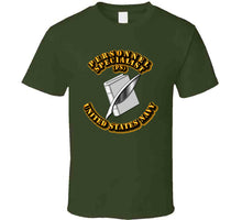 Load image into Gallery viewer, Navy - Rate - Personnel Specialist T Shirt
