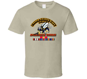 Navy - Seabee - Afghanistan Veteran T Shirt