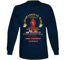 Load image into Gallery viewer, Usmc - Afghanistan War Veteran - 3rd Bn, 8th Marines - Oef - Kabul W Car Afghan Svc X 300 T Shirt
