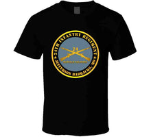 Load image into Gallery viewer, Army - 24th Infantry Regiment - Jefferson Barracks, Mo - Buffalo Soldiers W Inf Branch Long Sleeve T Shirt
