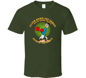 613th Bomb Squadron, 401st Bomb Group, 8th Air Force with text T Shirt,Premium and Hoodie