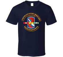 Load image into Gallery viewer, 198th Infantry Brigade with Vietnam Service Ribbons - T Shirt, Premium, Hoodie
