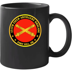 Army - 434th Field Artillery Bde W Branch Ft Sill Ok Long Sleeve T Shirt