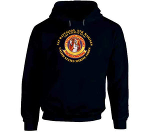 Usmc - 1st Bn 9th Marines - The Walking Dead Hoodie