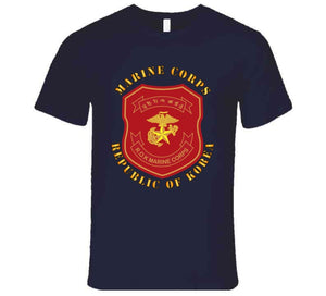 Korea - Republic Of Korea - Marine Corps Patch T Shirt, Hoodie and Premium