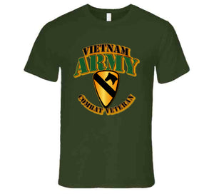 1st Cavalry, Vietnam, Combat Veteran - T Shirt, Hoodie, and Premium