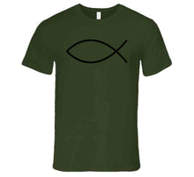 Load image into Gallery viewer, Jesus Fish T Shirt
