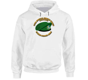 77th Special Forces Group, (Airborne), Beret with Text - T Shirt, Premium and Hoodie