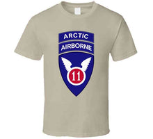 Load image into Gallery viewer, 11th Airborne Division W Arctic Tab Wo Txt X 300 Long Sleeve T Shirt
