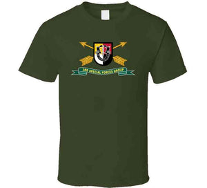 Army - 3rd Special Forces Group - Flash W Br - Ribbon X 300 T Shirt