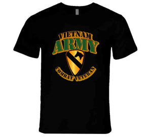 1st Cavalry, Vietnam, Combat Veteran - T Shirt, Hoodie, and Premium